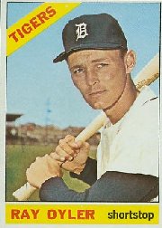 1966 Topps Baseball Cards      081      Ray Oyler